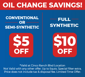 Oil Change Savings